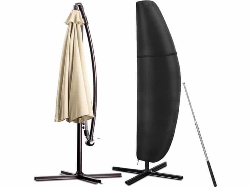 Afdekking voor zweefparasol - waterdichte Oxford-weefsel beschermhoes - winddicht en