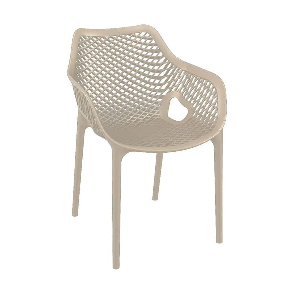 air xl armstoel taupe garden impressions garden impressions