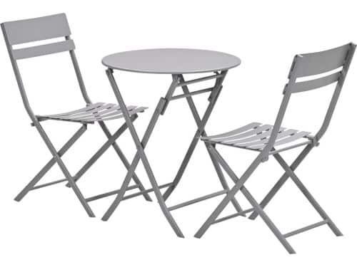 Alfa - balkonset 3-delig - taupe