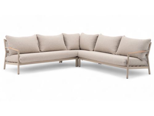Aluminium Hoek Loungeset - Taupe Frame - Belito Julia