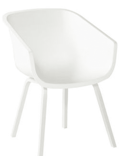 amalia element tuinstoel wit tuinmeubel hartman hartman