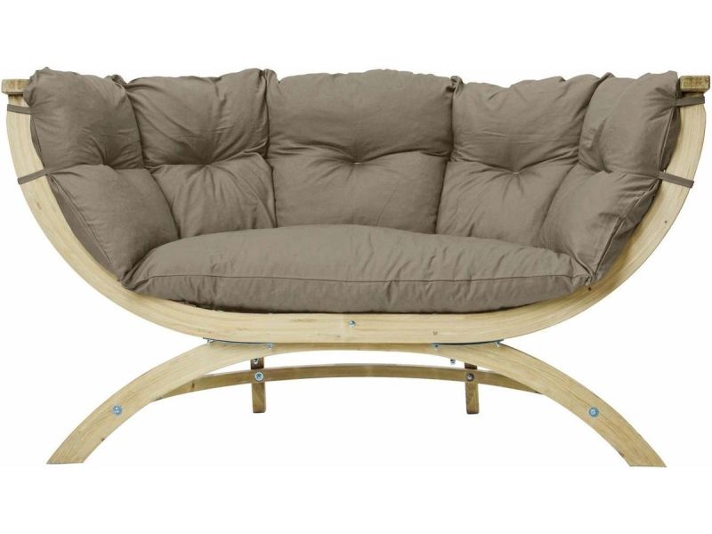 Amazonas Lounge Stoel Siena Due Taupe