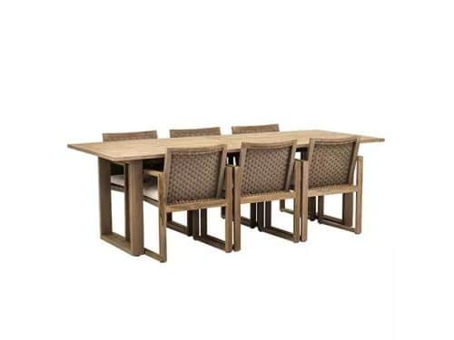 Antigua Diningset Brown Applebee - Applebee