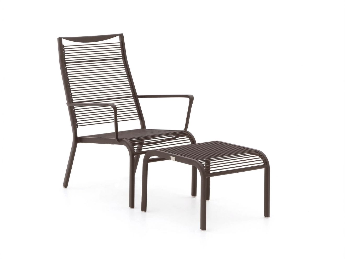 apple bee hawaii lounge tuinstoel stapelbaar met voetenbank laagste prijsgarantie!