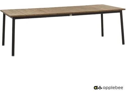 Apple Bee Milou Tuintafel Black - 180x90 cm