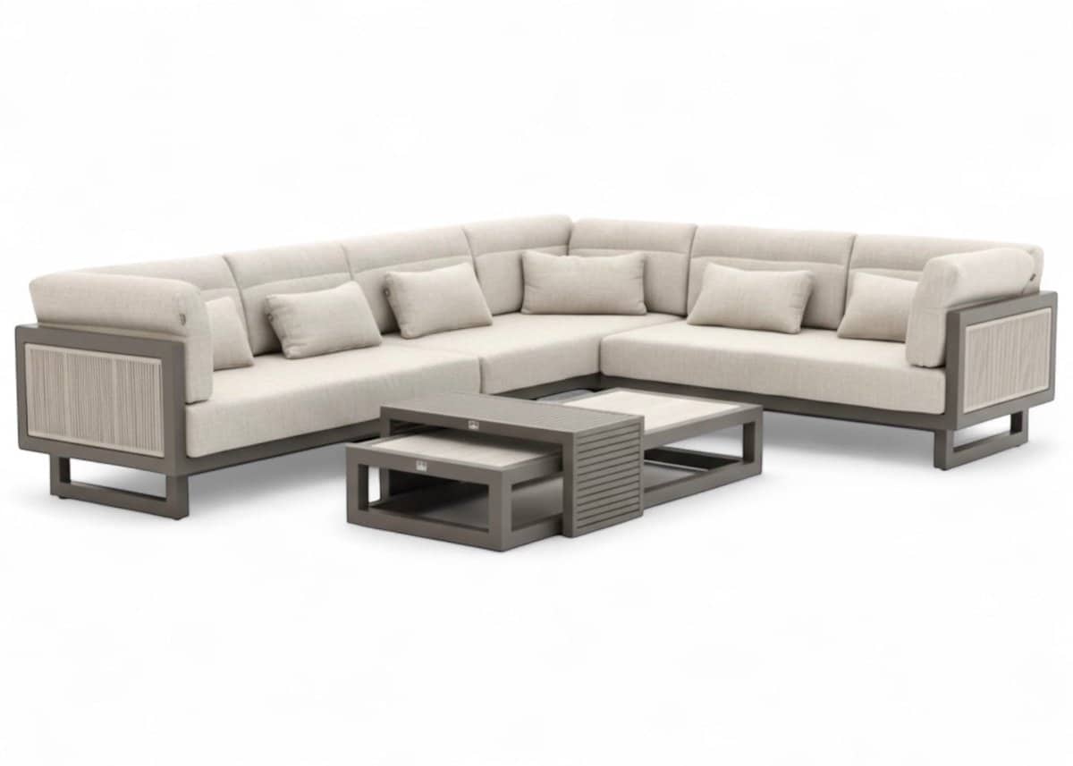 apple bee santorini rope loungeset 5 delig nr.2 links lang