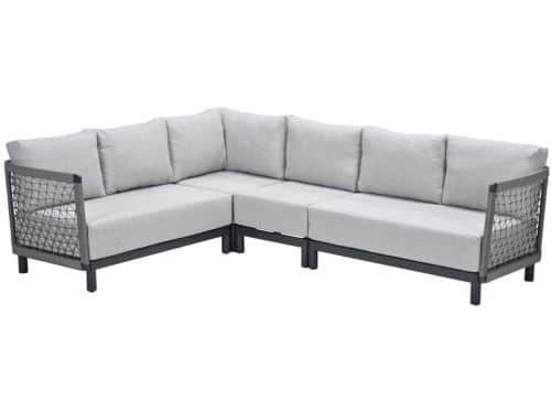 Ariano rope loungeset - taupe - valley sand