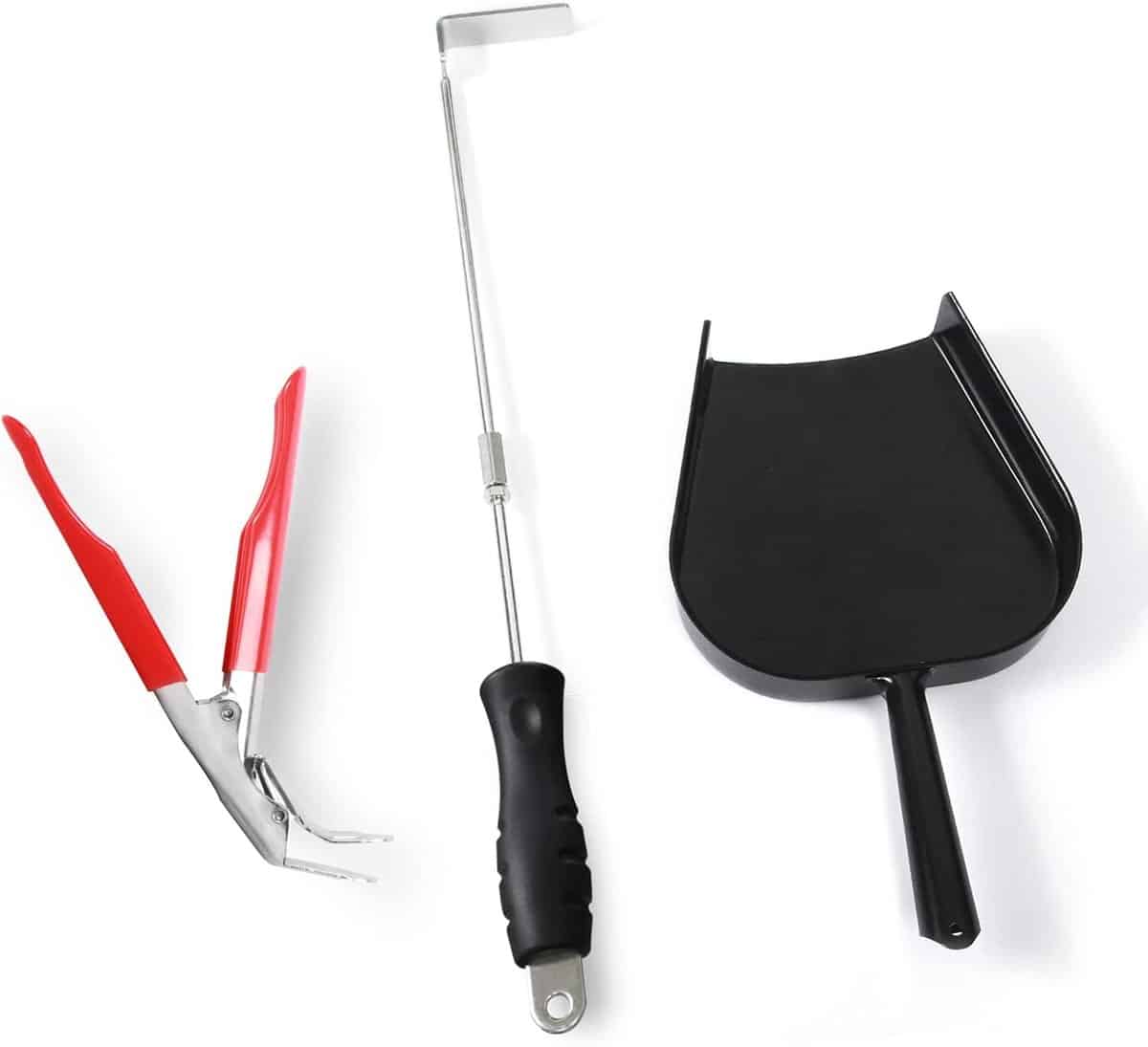 asche schep set voor kamado bbq en houtskool grills