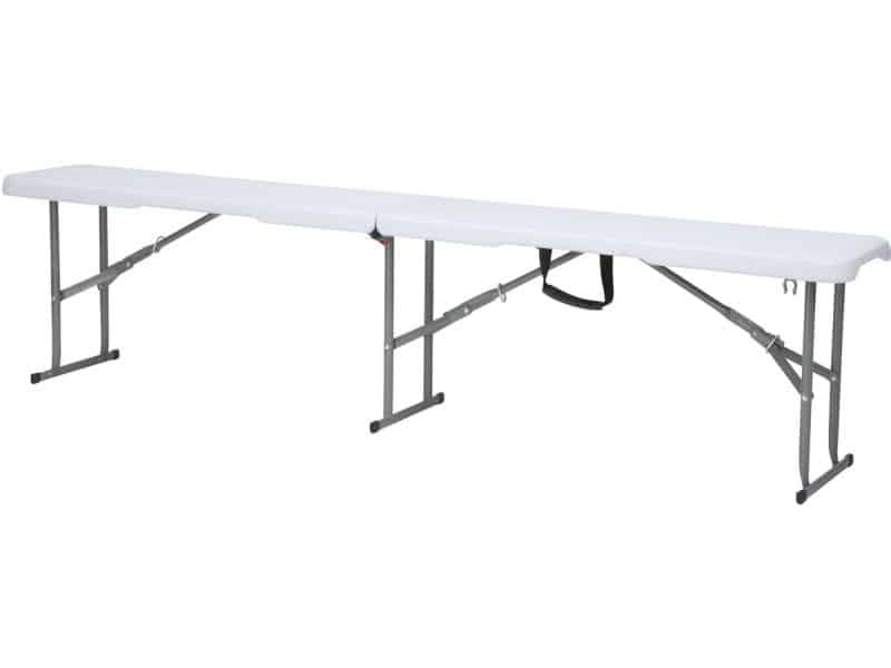 AXI Elba Bierbank opklapbaar - Wit - 183 cm