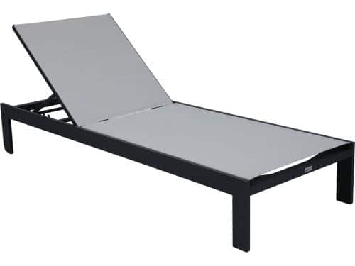 AXI Elio Ligbed Antraciet/grijs - Gepoedercoat aluminium frame - Rugleuning