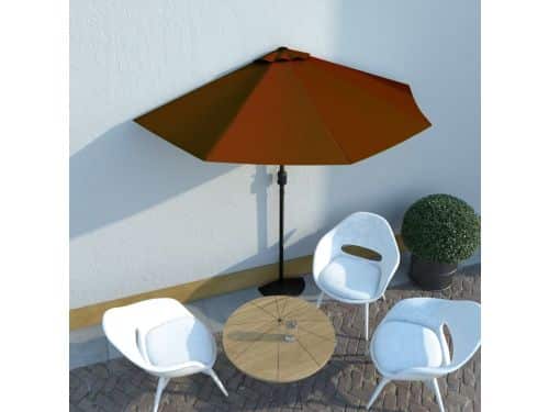 Balkonparasol - Tuinparasol - Stokparasol - Zonnescherm - Muurparasol