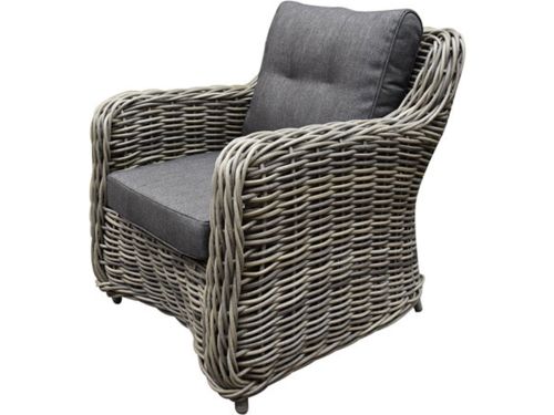 Barakaldo premium lounge tuinstoel grijs