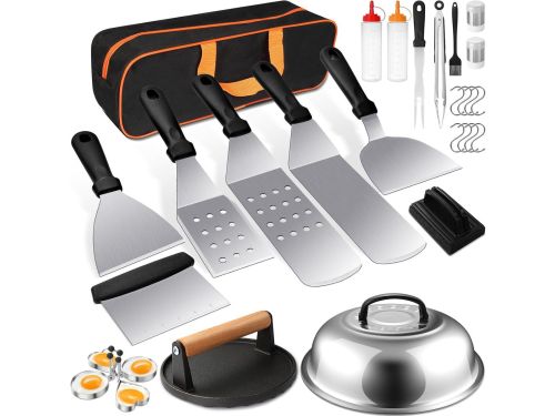 Barbecue Accessoire Set - 29 Delen voor Grillplaat - Inclusief