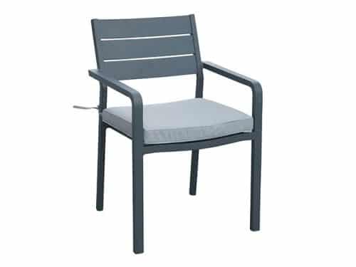 Barolo dining tuinstoel antraciet tuinmeubel OWN - Own