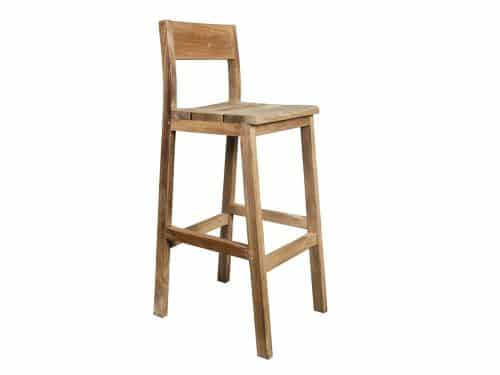 Barstoel Daan Teak Buitengewoon de Boet - Buitengewoon de boet