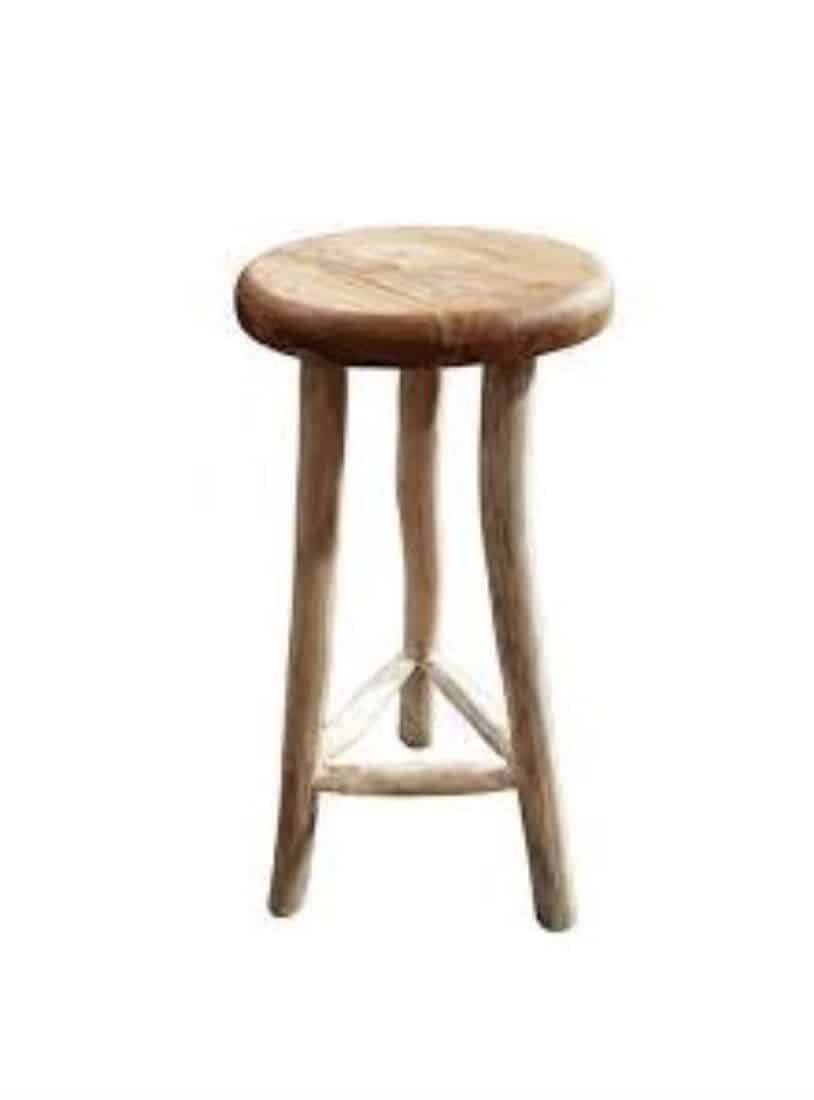 barstoel teak van der leeden van der leeden