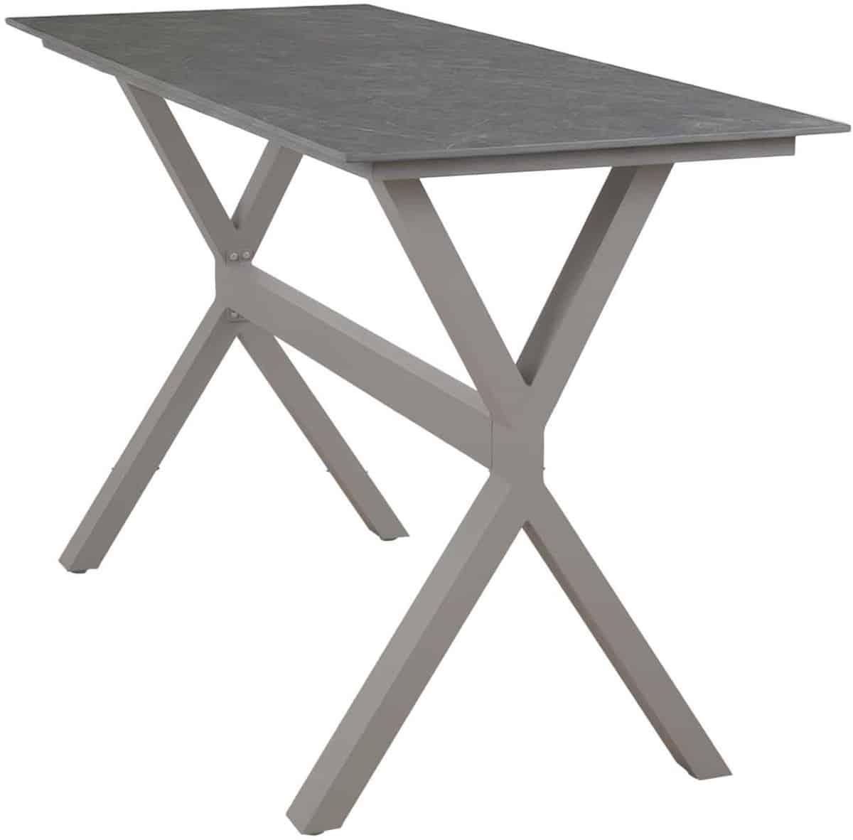 bartafel barletta 200x75cm | desert pearl & camel