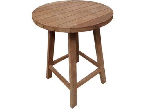 Bartafel/Tuintafel Teak Rond 80 cm