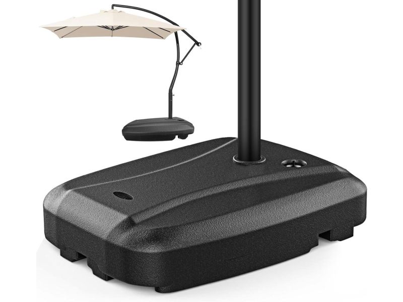 Basis Paraplu - groot formaat regenbescherming parasolvoet op wielen