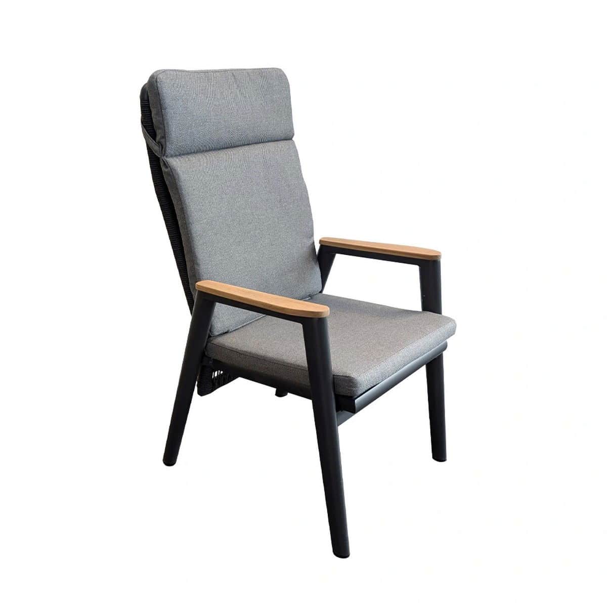 beauval tuinstoel verstelbaar antraciet trestino trestino