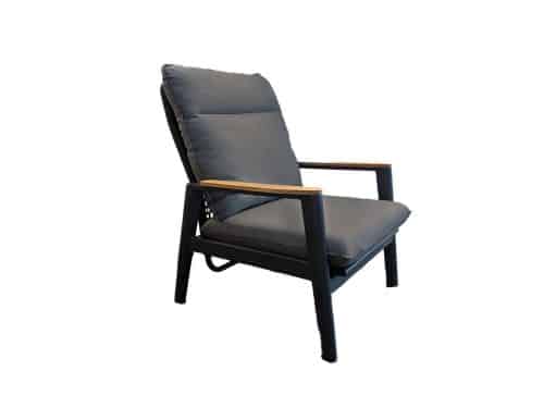 Beaval Lounge Tuinstoel Antraciet Trestino - Trestino