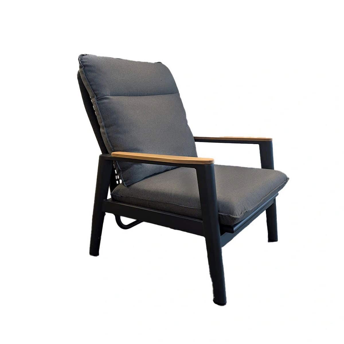 beaval lounge tuinstoel antraciet trestino trestino