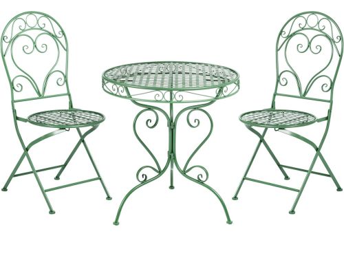 BELIANI ALBINIA - Bistroset voor 2 - Groen - Metaal