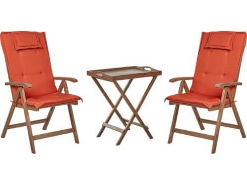 BELIANI AMANTEA - Bistroset - Donkerbruin - Acaciahout