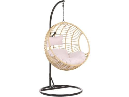 BELIANI ASPIO - Hangstoel - Natuurlijk - 99 cm