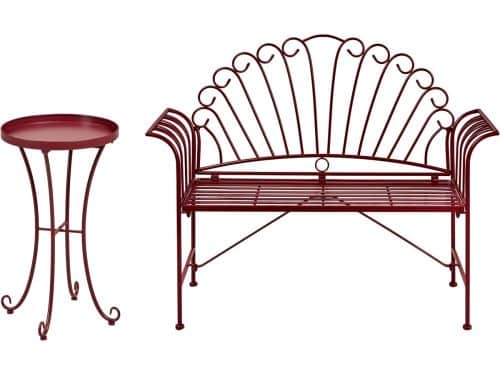 BELIANI CAVINIA - Bistroset voor 2 - Bordeaux - IJzer