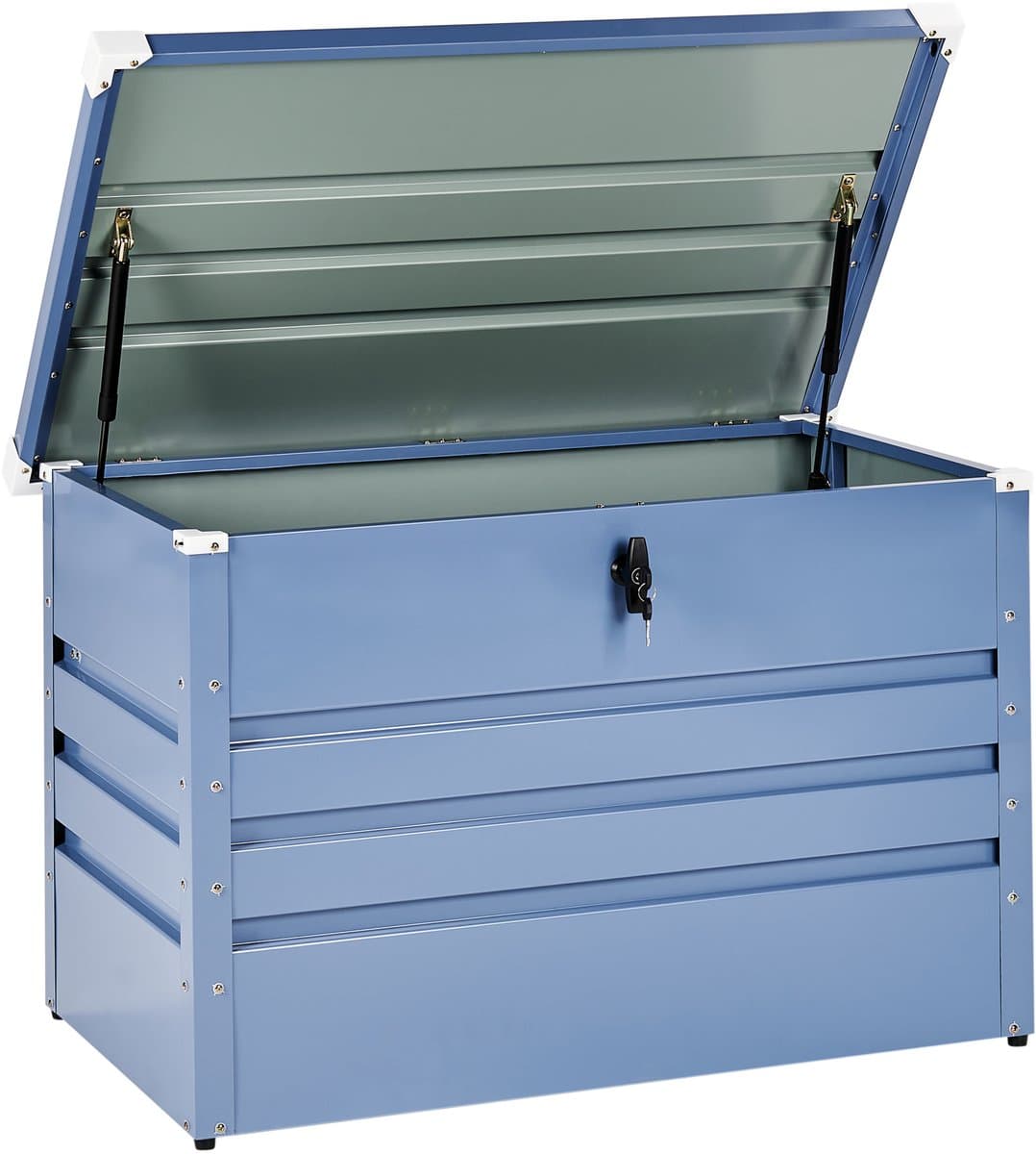 beliani cebrosa kussenbox blauw 300 l