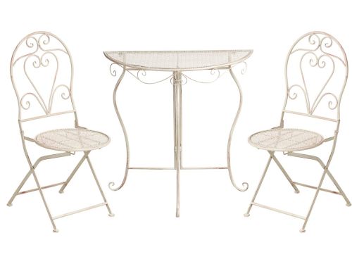 BELIANI FOLELLI - Bistroset - Lichtbeige - IJzer