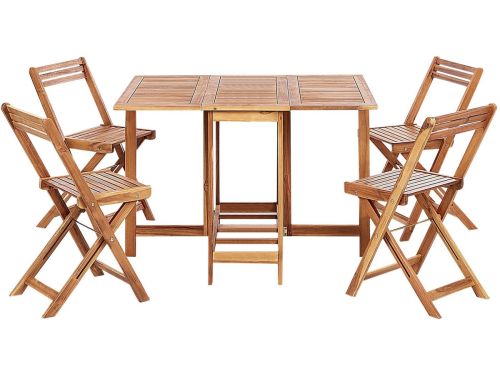 BELIANI FRASSINE - Tuinset - Lichtbruin - Acaciahout