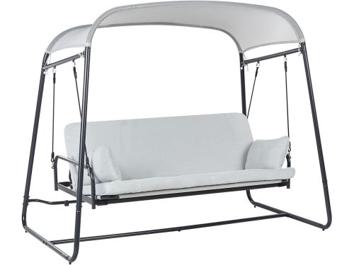 BELIANI MARSCIANO - Schommelbank - Lichtgrijs - Staal