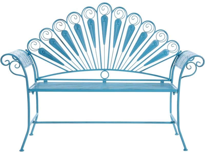 BELIANI PAVIA - Tuinbank - Blauw - IJzer