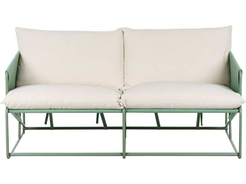 BELIANI PONTE - Tweezitsbank - Groen - Staal