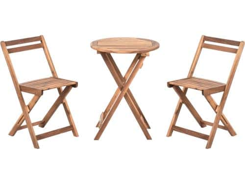 BELIANI SACILE - Bistroset - Bruin - Acaciahout