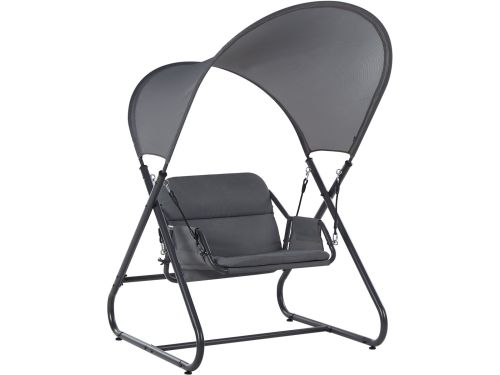 BELIANI SOLAGNA - Schommelbank - Donkergrijs - Staal