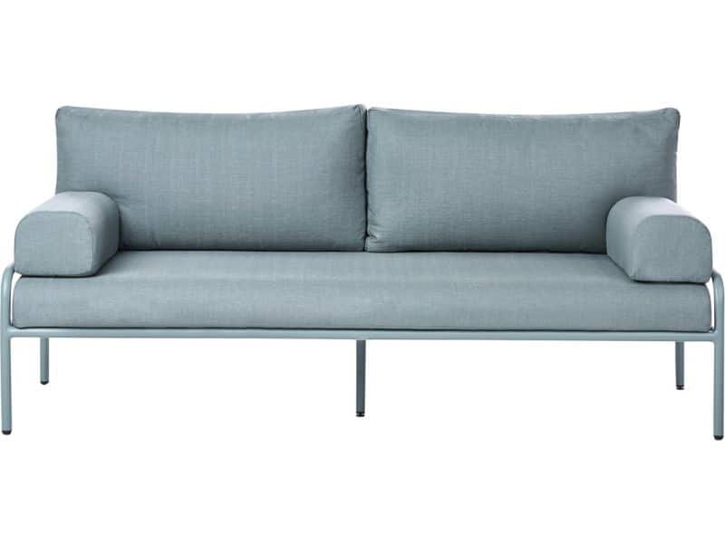 BELIANI SOLOFRA - Tuinbank 2-zits - Mintgroen - Aluminium