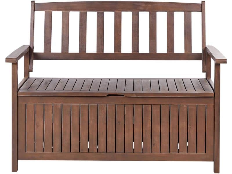 BELIANI SOVANA - Tuinbank - Donkerbruinkleur - Acaciahout