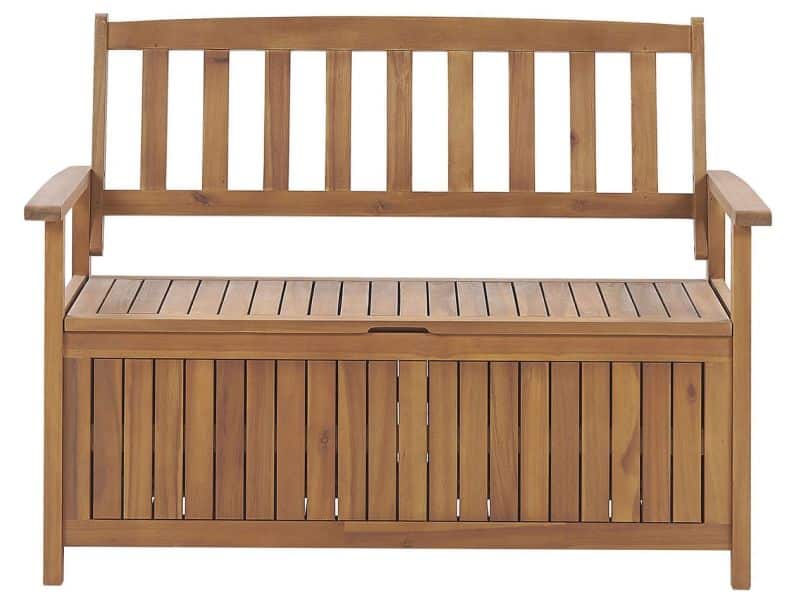 BELIANI SOVANA - Tuinbank - Lichte houtkleur - Acaciahout