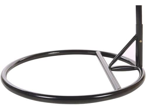 BELIANI STAN - Hangstoel - Zwart - Staal