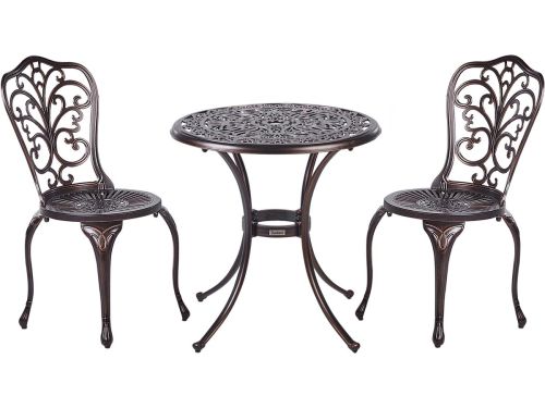 BELIANI TRIORA/ANDALIO - Balkonset - Bruin - Metaal