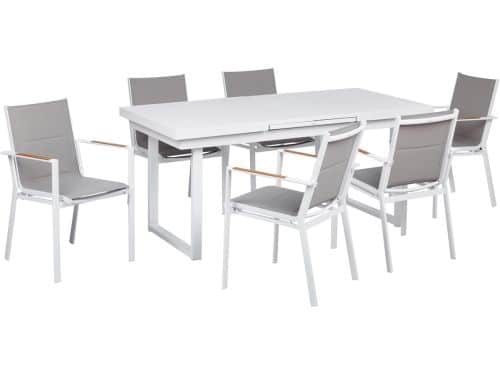 BELIANI VALCANETTO/ BUSSETO - Tuinset voor 6 - Grijs