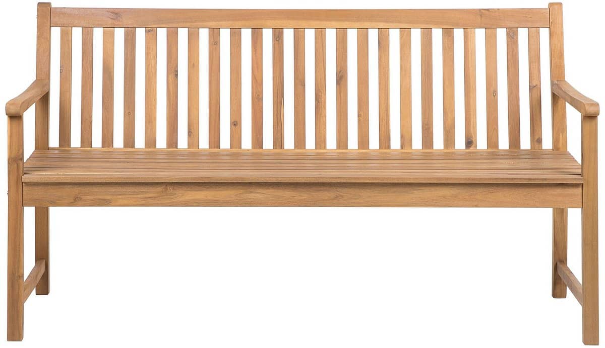 beliani vivara l tuinbank lichtbruin fscÂ® gecertificeerd