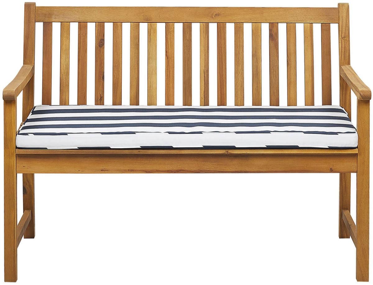 beliani vivara tuinbank marineblauw fscÂ® acaciahout