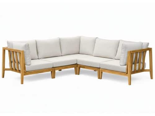 Belito Daan Hoek Loungeset | Teakhout | 245x245 cm