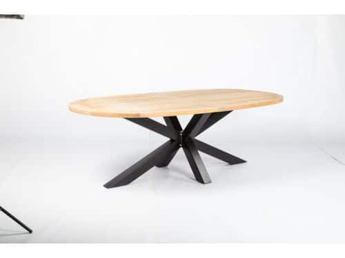 Belito Mees - Ovale teakhouten Tuintafel 200 x 120 cm