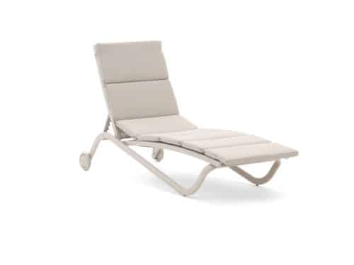 Bellagio Valpiana ligbed met wiel stapelbaar/verstelbaar - Laagste prijsgarantie!