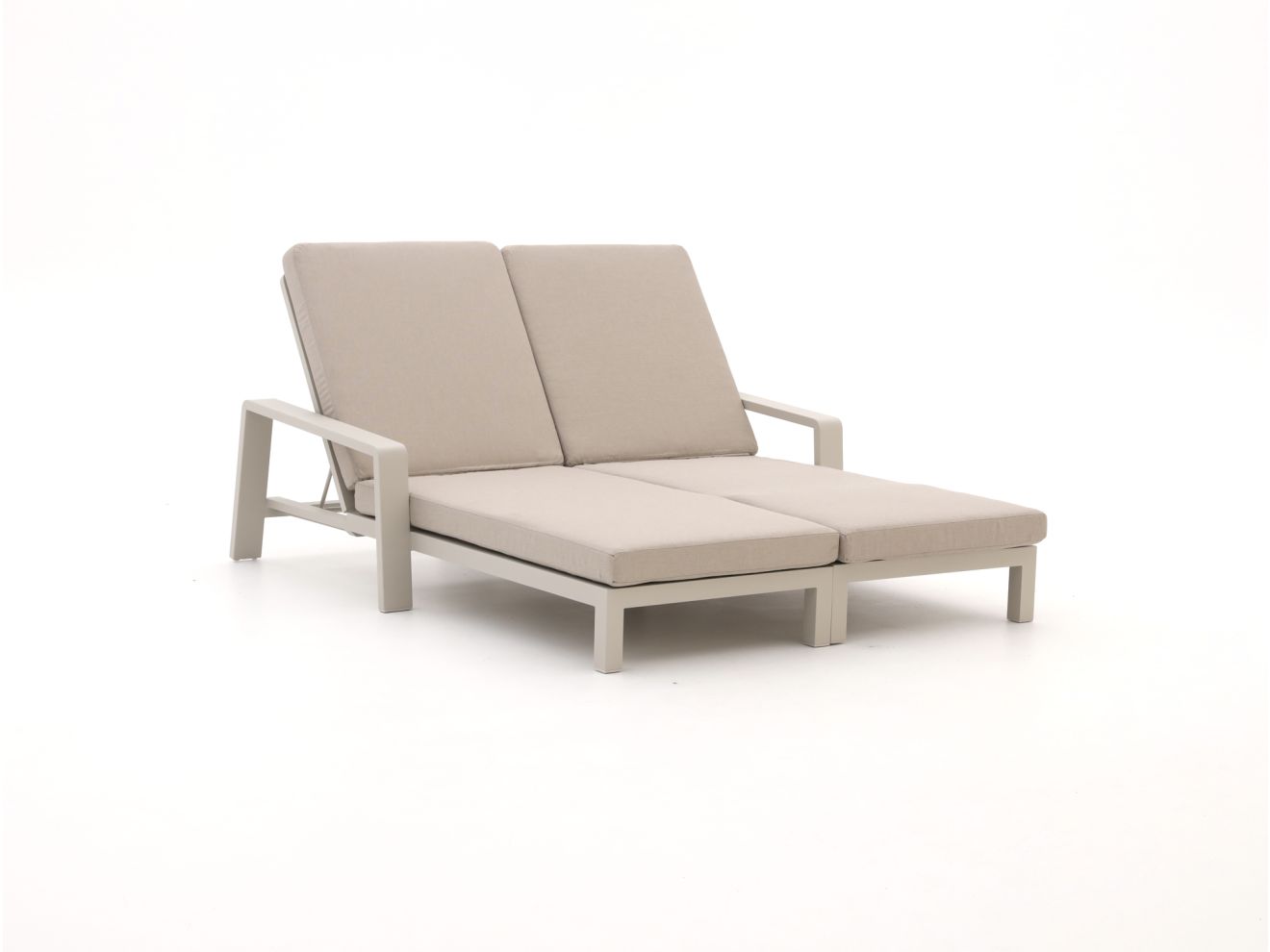 Bellagio Vazzola ligbed set 2-delig met wiel – Laagste prijsgarantie!